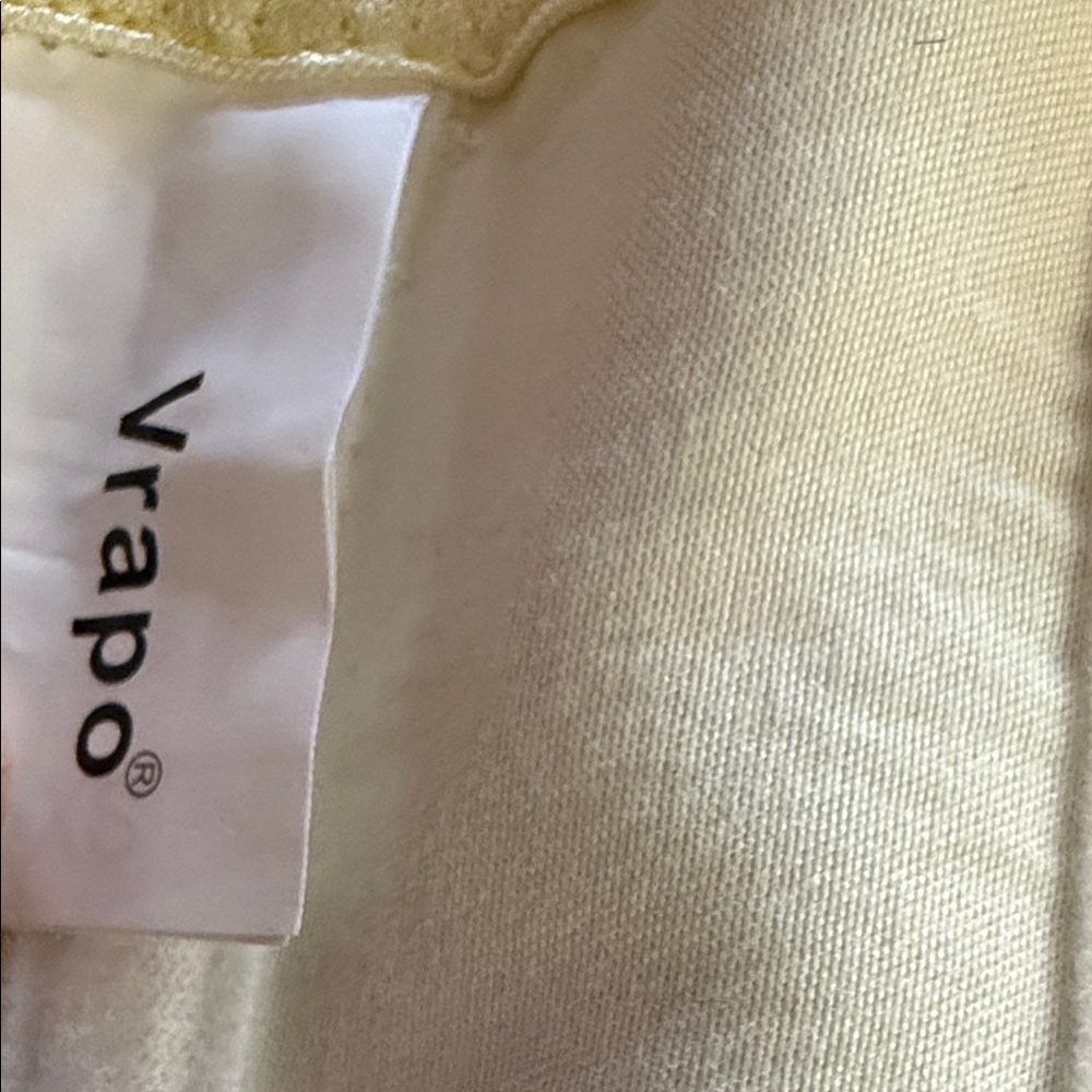 Yellow Lace-Up Corset XS waist size 24 - Picture 5 of 8